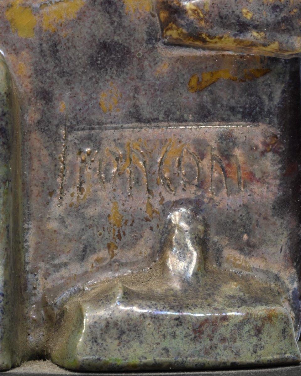 Giordano Tronconi - Faenza - Figura in Ceramica Policroma - Italia Seconda Metà XX Secolo -photo-3